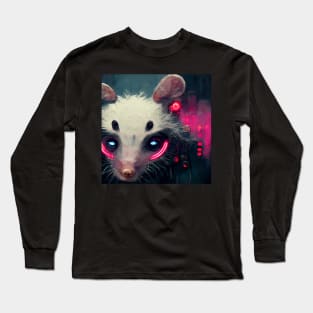 Cyberpunk Opposum Long Sleeve T-Shirt